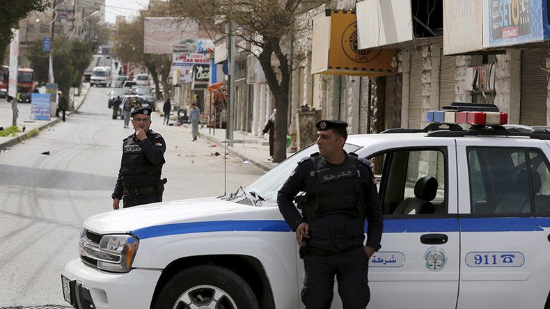 5 staff dead in ‘terrorist attack’ on intel office at refugee camp near Jordanian capital