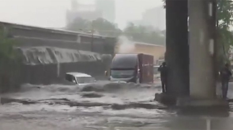 ‘We’re swimming in our car!’ Flash floods strike Russia's Black Sea coast (VIDEOS)