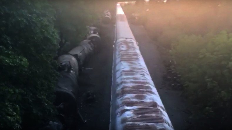 Trains back on track in Oregon 3 days since disaster, angering locals and politicians