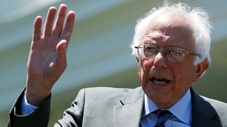 Bernie Sanders holds rally in Washington, DC ahead of primary