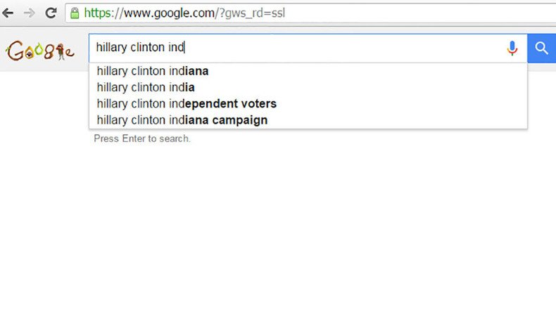 Did Clinton’s campaign boost her image with a Google bomb?
