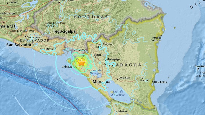 6.1 quake, strong aftershocks shake Nicaragua, Honduras & El Salvador