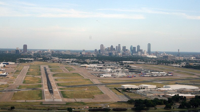 Shooting at Dallas Love Field airport caught on harrowing video