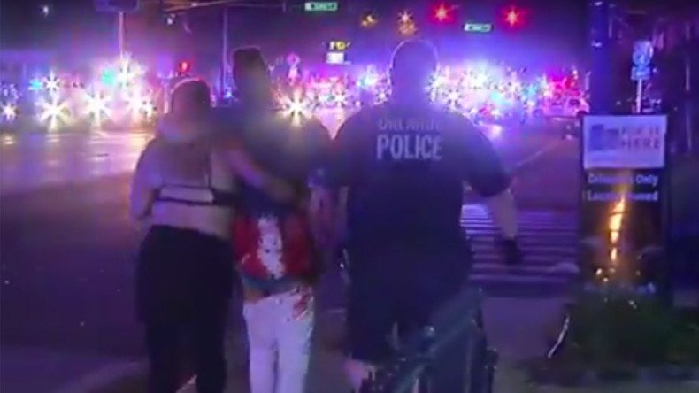 Shooting victims in Orlando gay club carried from the scene (GRAPHIC VIDEO)
