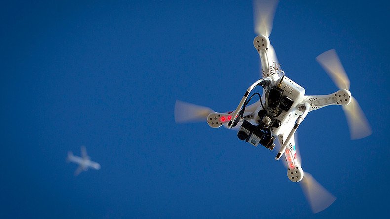 Close call: Drone narrowly avoids 1km-high collision with plane over Canada