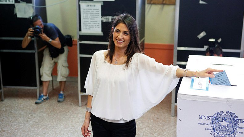 Italy’s eurosceptic party scores big wins in Rome, Turin mayoral elections