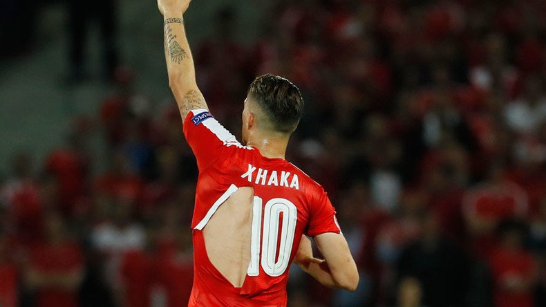 ‘I hope they don’t make condoms’: Swiss star jokes as 4 Puma jerseys rip during Euro 2016 game