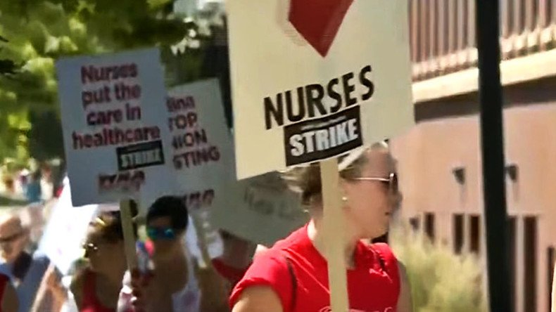 Thousands of Minnesota nurses enter 3rd day of strike, employer insists all is fine (VIDEO)