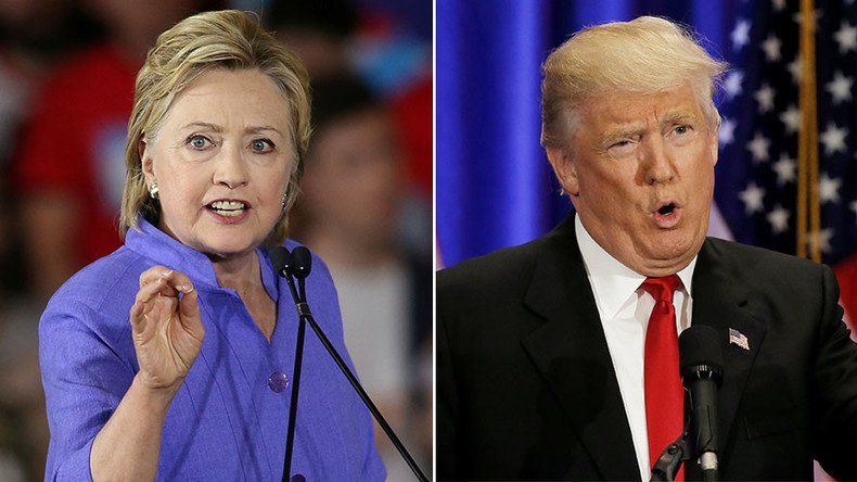 Clinton shows double-digit lead in new poll as Trump slips behind