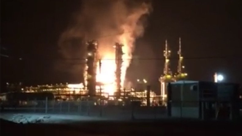 Explosion, blaze at Pascagoula Gas Plant in Mississippi, US