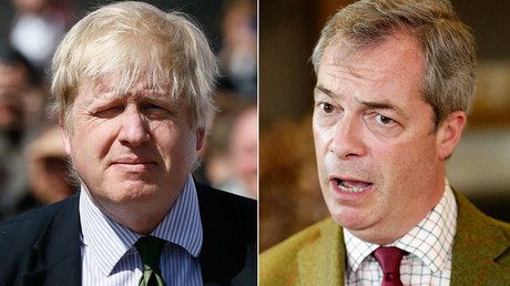 Downing Street vetoes ‘Boris Johnson in Nigel Farage’s pocket’ anti-Brexit poster