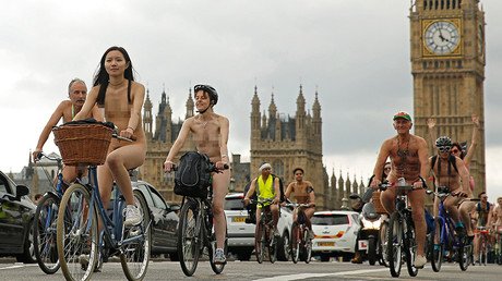 Riding bareback! Nude cyclists to flock to central London for anti-car protest