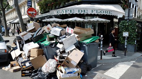 French air, rail & waste industry strikes as Euro 2016 kicks off