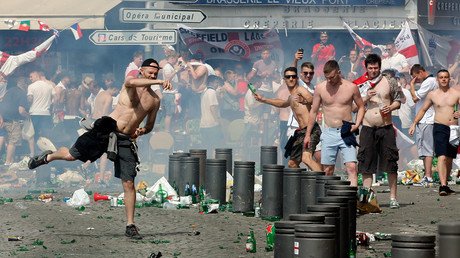 Battle of Marseille: Violent fans hurl missiles, clash with police ahead of Russia-England match