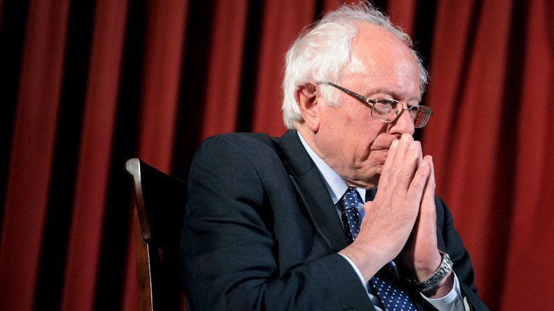 Bernie Sanders stages brief protest over GMO labeling in Senate