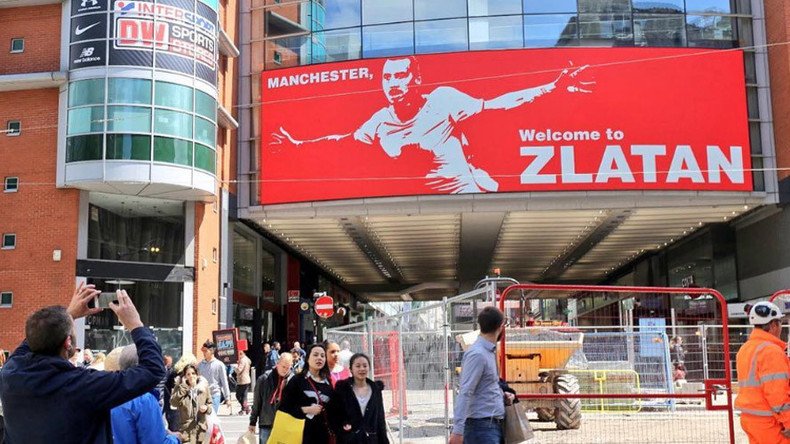 ‘Manchester, welcome to Zlatan’: United welcomes Ibrahimovic with huge billboard 