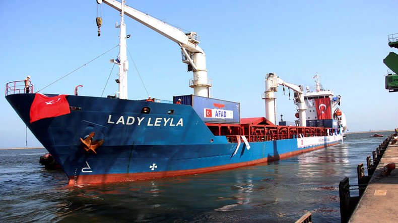 Turkish aid ship sails to Gaza after talks with Israel ‘largely lift’ blockade