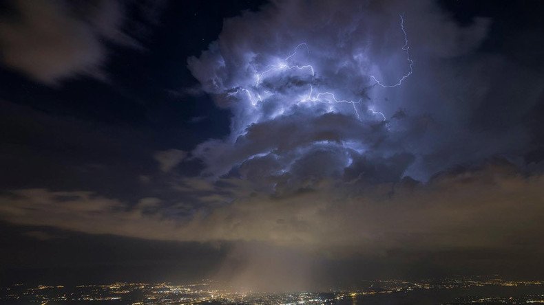 Spooky clouds over CERN spark 'portal to other dimensions’ theory
