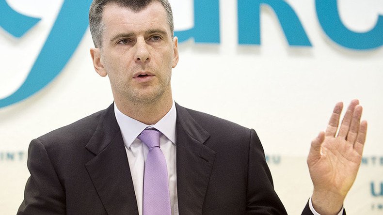 Billionaire Prokhorov's company denies Russian assets sale
