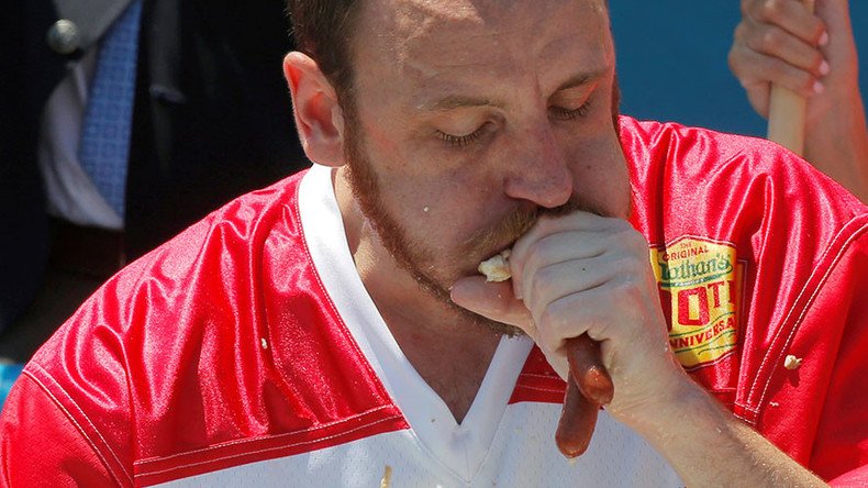 70 hot dogs, 10 minutes: 'Joey Chestnut is America'
