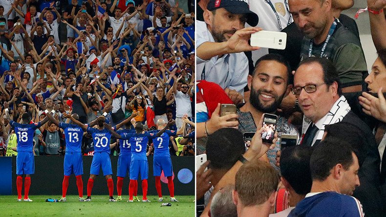 Viking claps & happy Hollande: Internet reacts to France’s Euro 2016 semi-final victory