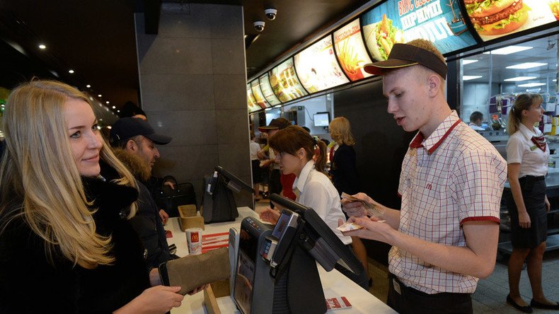 McDonald's in Russia to accept national payment charge cards