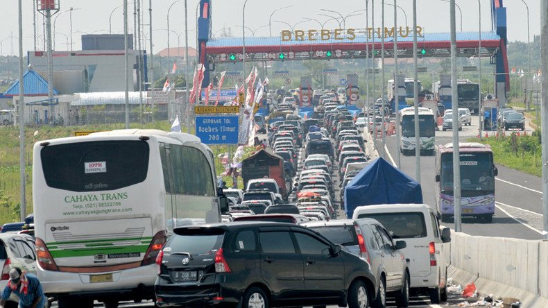 12 die in 3-day traffic jam at Indonesian junction called ‘Brexit’ 