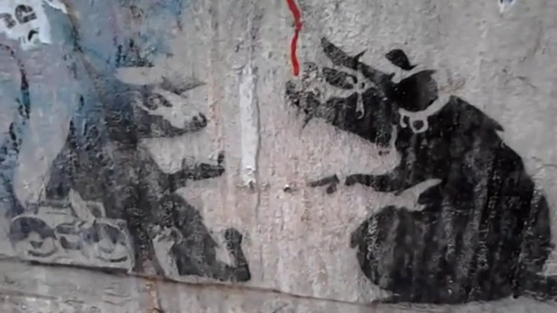 Banksy street art destroyed in Melbourne, replaced with plain doorway (VIDEO)