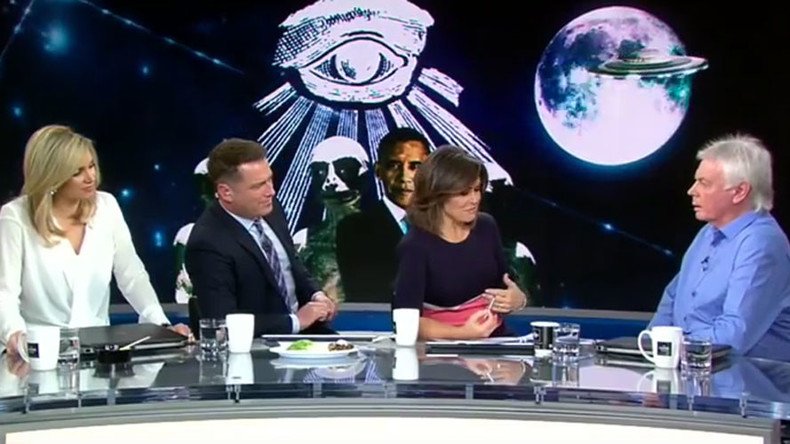 David Icke accuses TV hosts of ‘abuse’ after heated interview about shape-shifting lizards