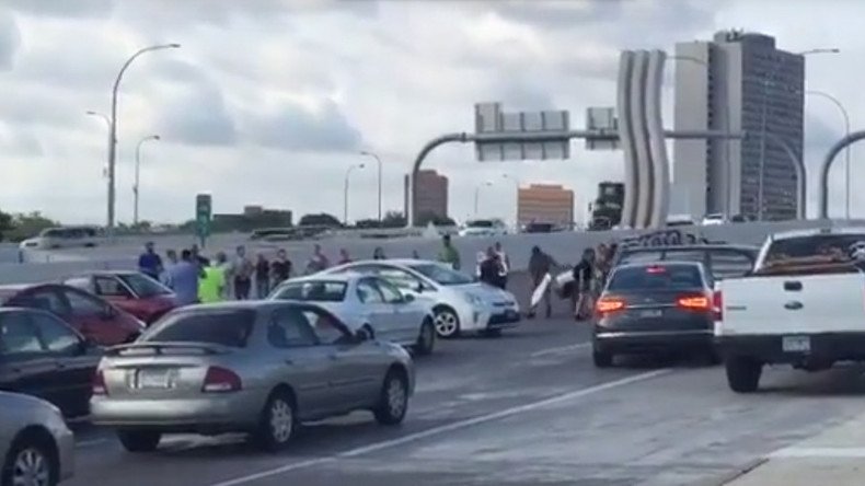 Highway to jail: Missouri protesters jailed for blocking traffic