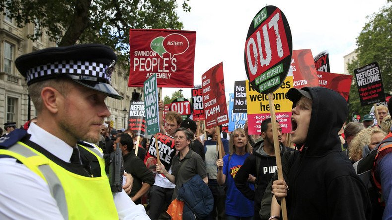 London sees mass post-Brexit anti-Tory, anti-austerity, anti-racism protest (PHOTOS)