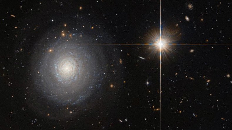 NASA captures image of ‘starburst’ galaxy forming 100s of stars every year