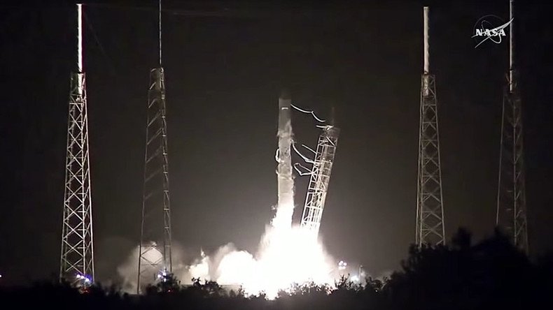 SpaceX’s Dragon spaceship launched to ISS, first stage returned successfully