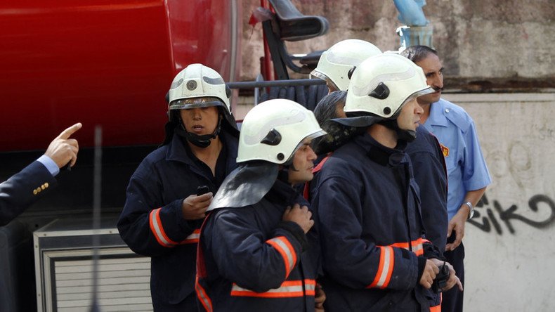 Building on fire in Ankara, blaze under control - Turkish official after reports of blast