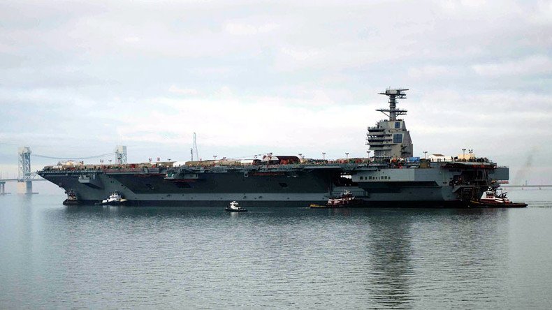 US Navy’s costliest-ever carrier USS Gerald Ford ‘unlikely to succeed in combat’ – leaked DoD memo