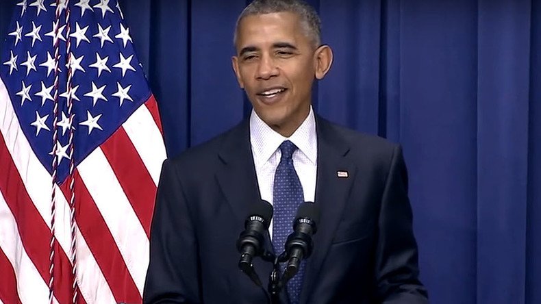 President Obama jokes during comments on Munich shooting (VIDEO)