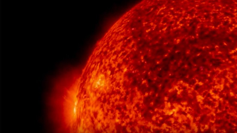 Solar burst: Spectacular NASA footage captures sun’s ‘magnetic dance’ (VIDEO)