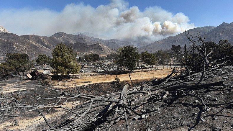 California wildfires force mass evacuations, prompt warnings of extreme danger