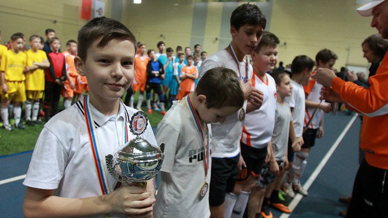 Russian orphans’ football team claims 2nd world title