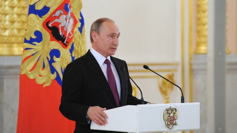 Putin urges unified international doping control standards
