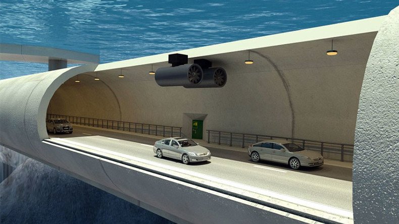 Norway to create world’s first floating underwater tunnel (VIDEO)