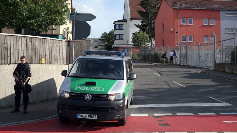 Bavarian police confirm incident, 'not explosion' near migrant center