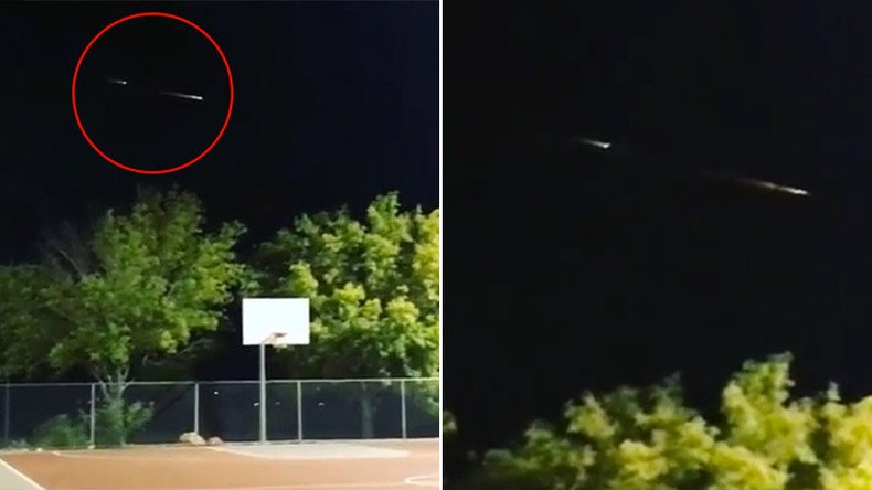 Meteor or aliens? Las Vegas locals spot something strange & bright in the sky (PHOTOS, VIDEO)