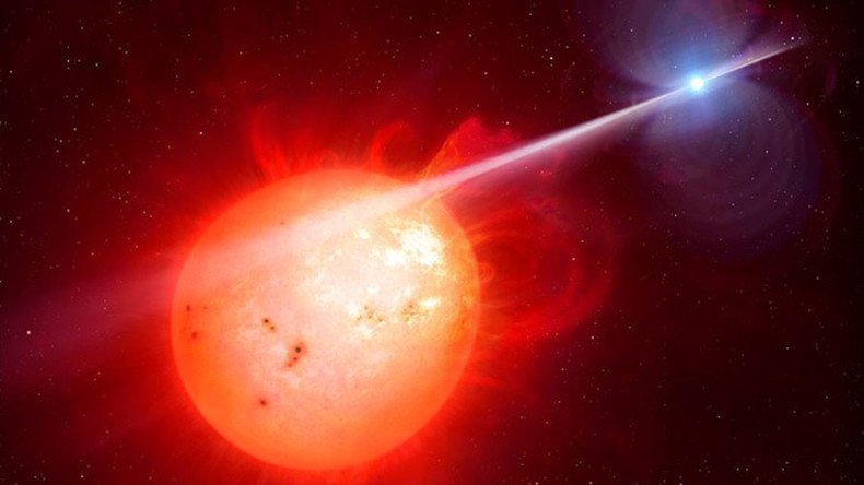 Mystery space ray: White dwarf blasting neighbor star with ‘brutal’ radiation (VIDEO, POLL) 