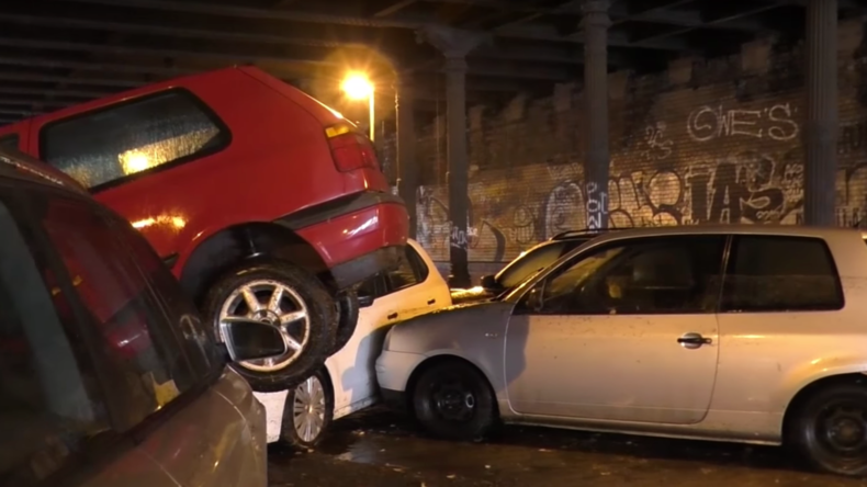 40 car pile-up in Berlin tunnel after city battered by severe storms (VIDEOS, PHOTOS)