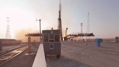 Watch the Soyuz crew blast off in RT’s exclusive 360 video