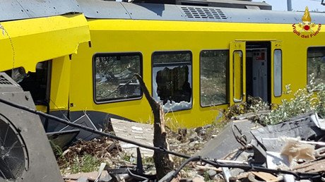 Trains collide outside German city of Duisburg, casualties reported