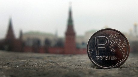 Ruble touches 8-mth high as tax period begins in Russia