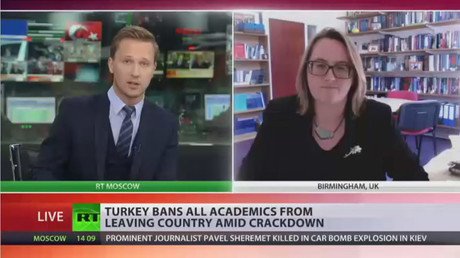 ‘Clear attack on academic freedom’ – professor behind Turkish crackdown petition (RT INTERVIEW)