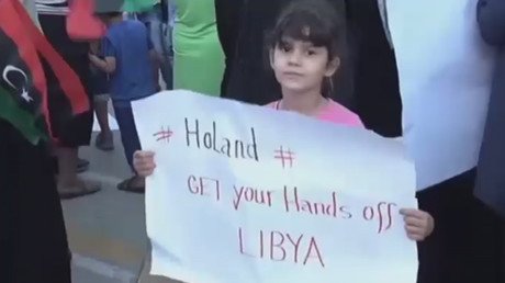‘Hands off Libya’: French undercover aid of rogue general sparks protests